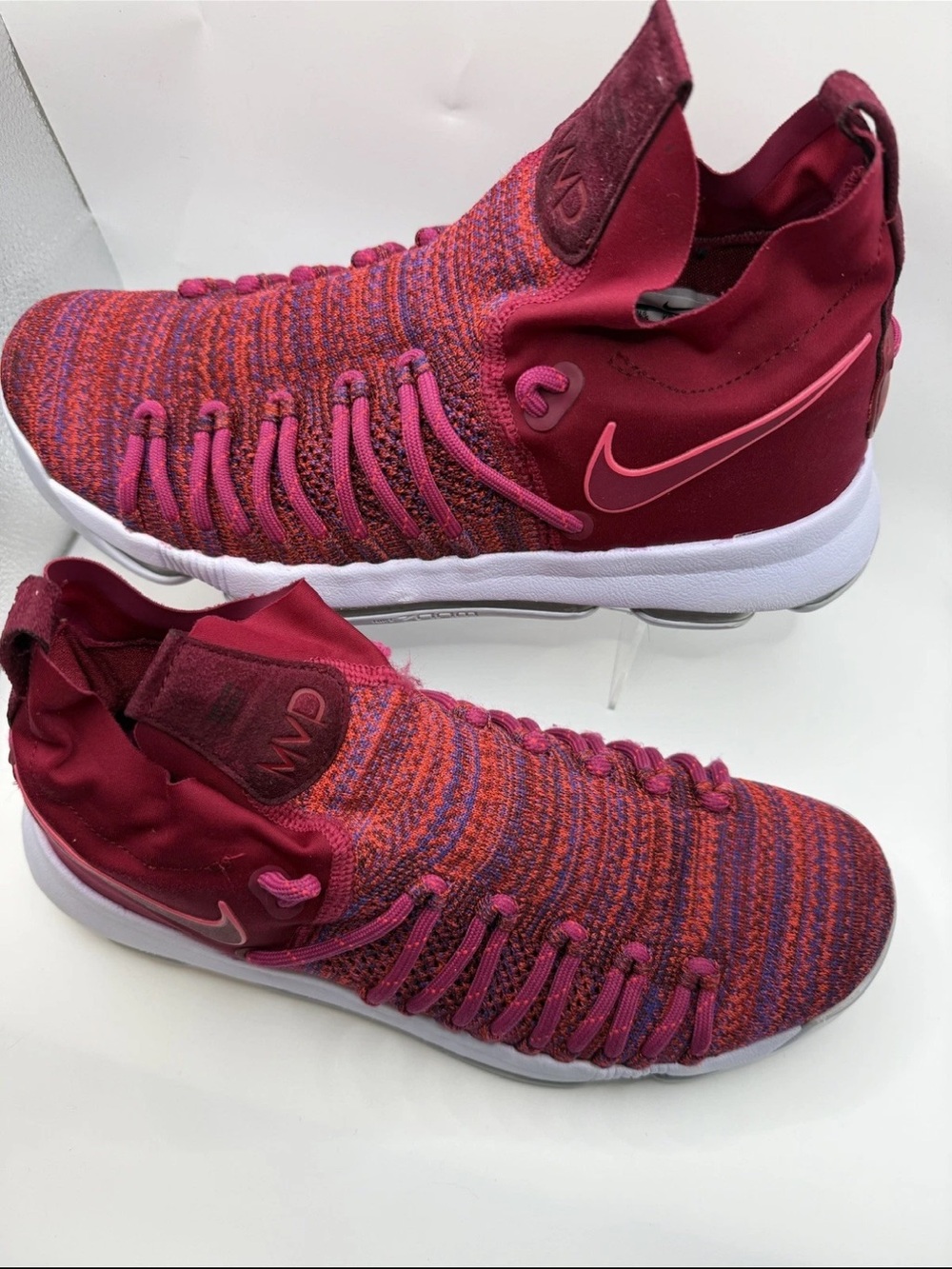 Nike KD 9 Elite Flyknit Wanda Pink Palest Purple Racer Pink Men’s 8.5 Zoom KD